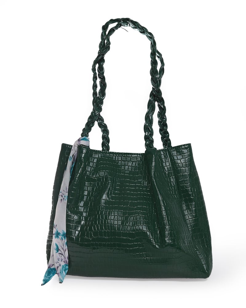 حقيبة كتف أنيقة – تصميم عصري واسع ومتعدد الاستخدامات - Image 1