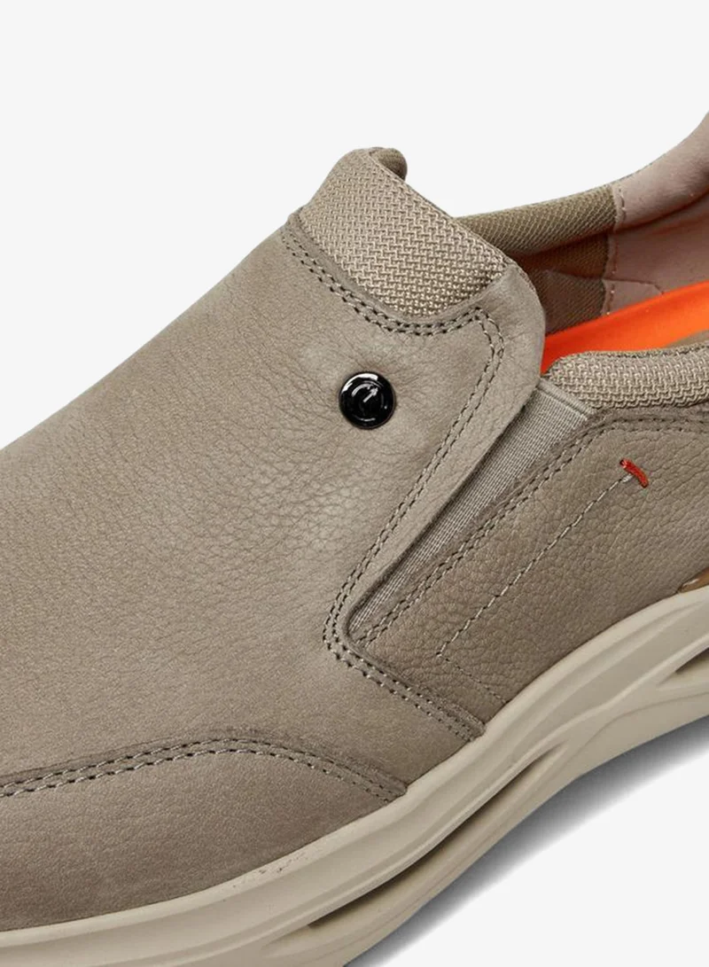 Le Confort BEIGE Men Slip-On Leather Loafers for Men | Best Price UAE