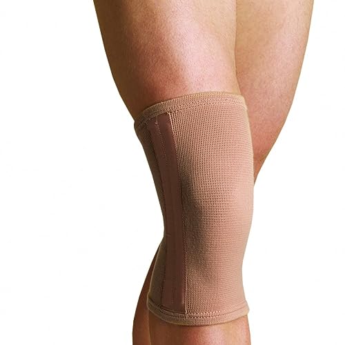 Thermoskin Elastic Knee Stabilizer Support, Beige, Medium - Image 1