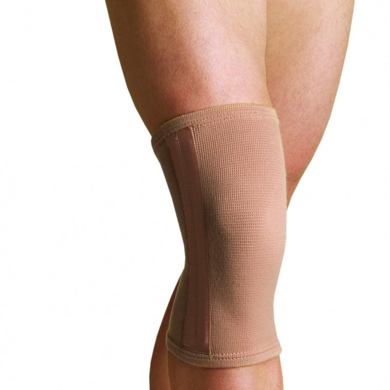 Thermoskin Elastic Knee Stabilizer Support, Beige, Medium - Image 2