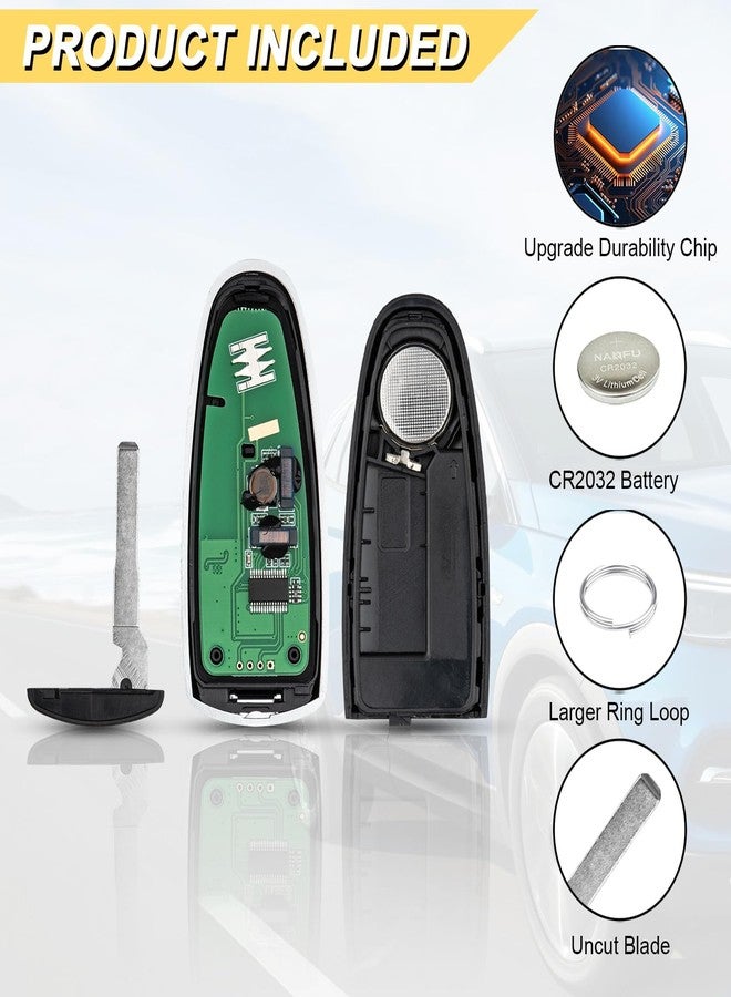 Vurkcy Key Fob Replacement for Ford Escape Focus SE Titanium BEV C-max ENERGI 2013-2019, Proximity Smart Keyless Entry Remote Control Start Key Fob, M3N5WY8609, 164-R7995 - Image 5