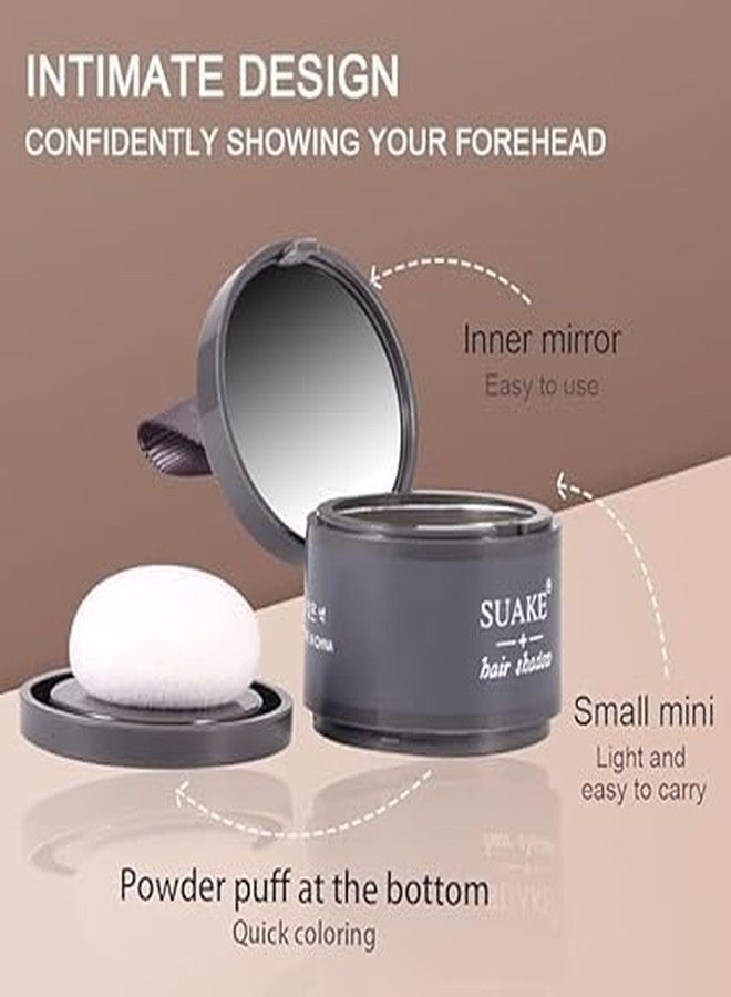 HOMEMIND Cover-Up Hair Powder - BLACK| Covers Grey Roots & Bald Spots Instantly | Highly Pigmented, Fuller & Denser Look | Long-Lasting | Matte Finish | Fine Powder | Flawless Application | 4gm - Image 5