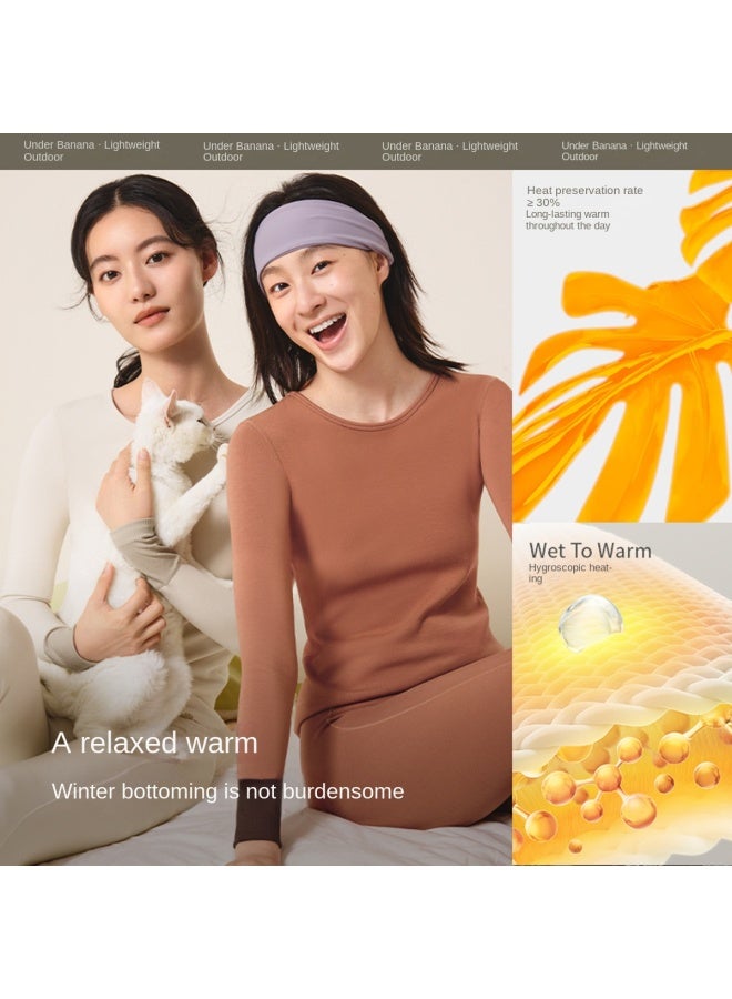 LOCK In Warmth & Moisture For Skin Care】autumn/winter Best-seller Base Layer Thermal Underwear For Women, Slim-fit, Lightweight, And Shaping - Image 3