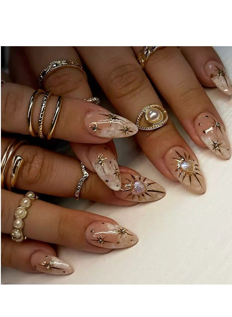 سنسيب قطعة قصيرة مربعة من الأظافر المضغوطة: أظافر صناعية من الأكريليك، أظافر صناعية لملاءمة سلسة - Image 2