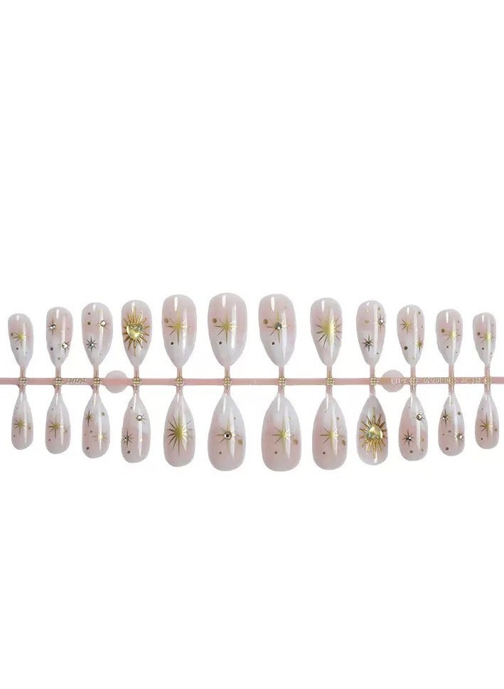 سنسيب قطعة قصيرة مربعة من الأظافر المضغوطة: أظافر صناعية من الأكريليك، أظافر صناعية لملاءمة سلسة - Image 5