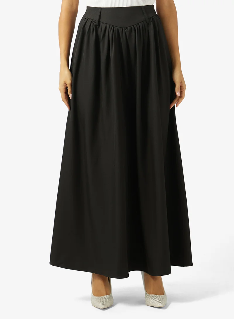 خزانة Princess Waist Cut A-line Skirt