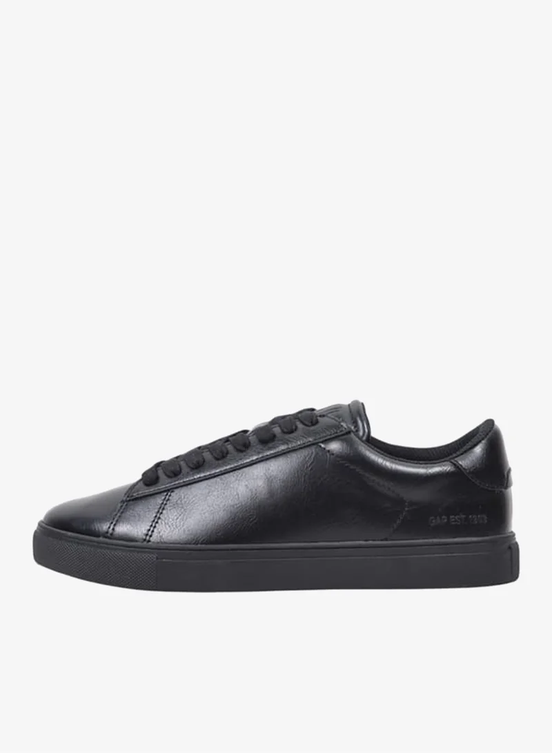 GAP Women's Panelled Sneakers with Lace-Up Closure - MEMPHIS