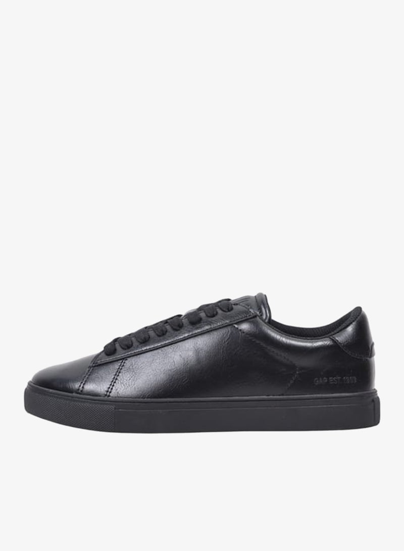 GAP Women's Panelled Sneakers with Lace-Up Closure - MEMPHIS - Image 2