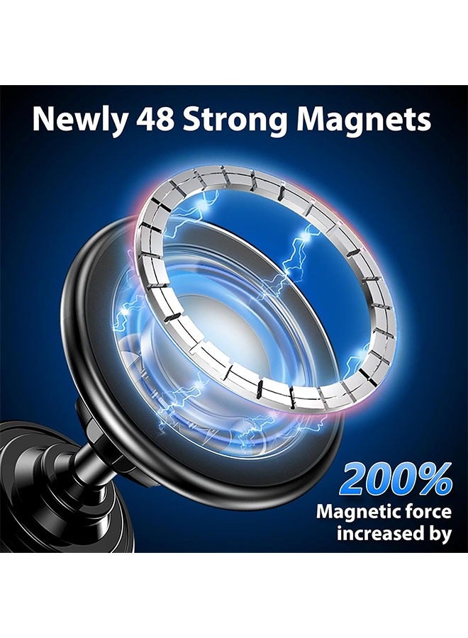Magsafe Magnetic Car Holder , 360° Rotatable  Car Mount with Super Strong Magnet, One-Hand Operation, Compatible with All Smartphones - Image 4