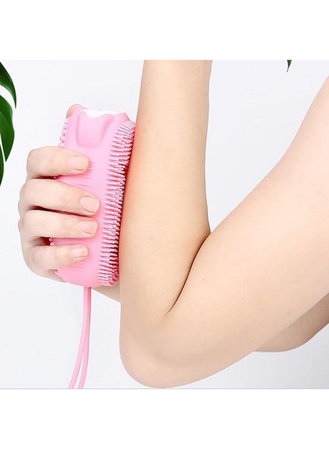 Silicone Soft Shower Body Brush for Men,Women and Kids Alternative to Traditional Back bath Scrubbers - Image 5