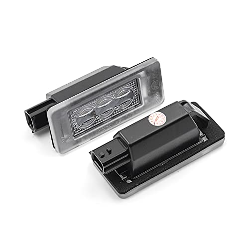 NSLUMO LED License Plate Lights Compatible w/ 2019-2021 Ni-ssan Altima Versa Sentra Rogue, OEM Led Number Lamps Replacement Canbus Error Free 6000K Xenon White Led Rear Tag Light Kit Assembly - Image 2