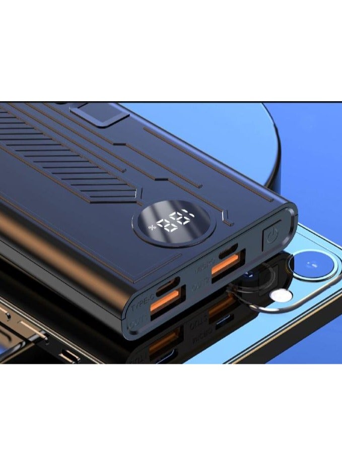 KAKUSIGA KAKUSIGA 10000mAh 22.5W Fast Charging Power Bank – Multi-Port Portable Charger with PD Compatibility, Airplane Safe, and Universal Device Support - Image 3