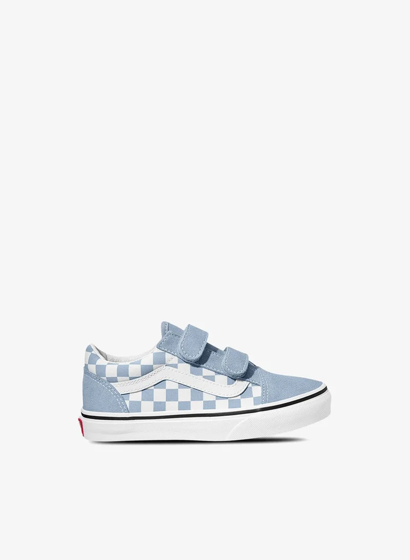 VANS Kids' Old Skool V Checkerboard Shoes