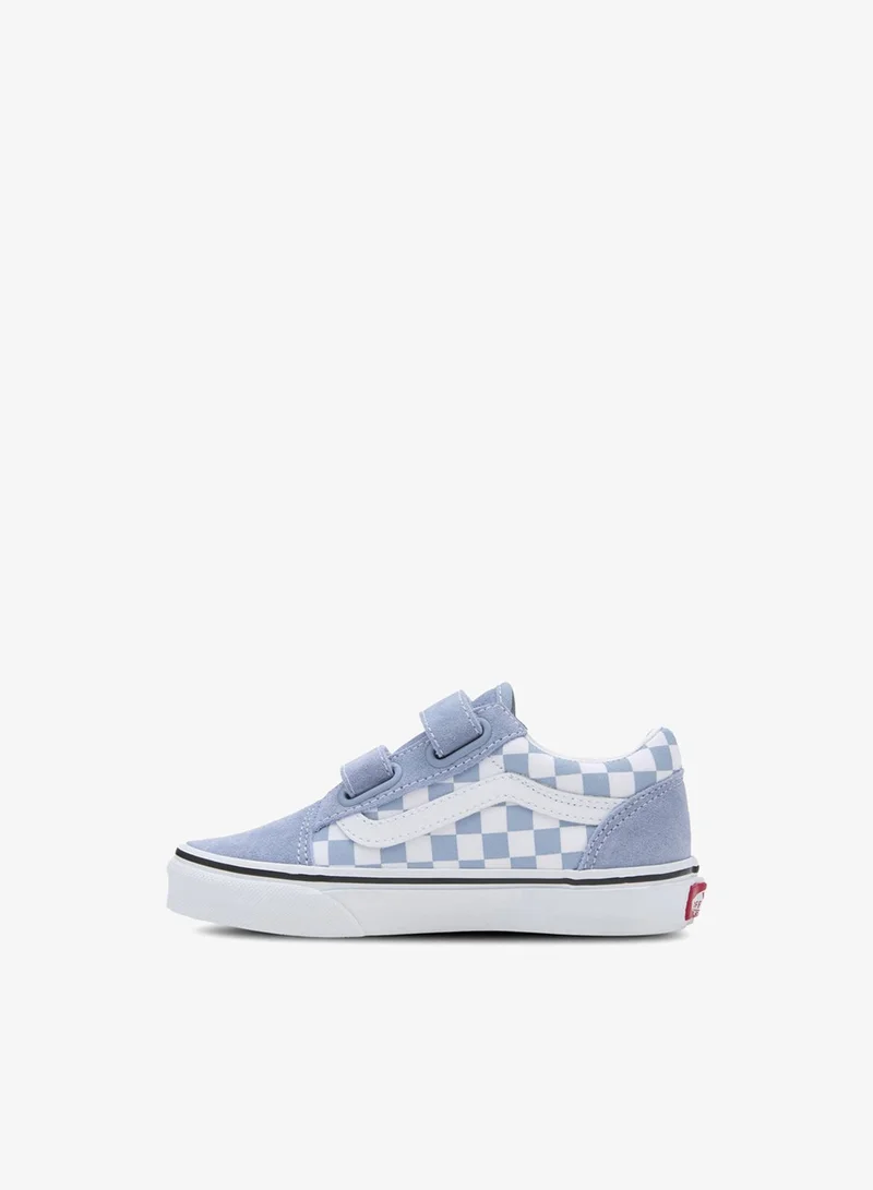 VANS Kids' Old Skool V Checkerboard Shoes
