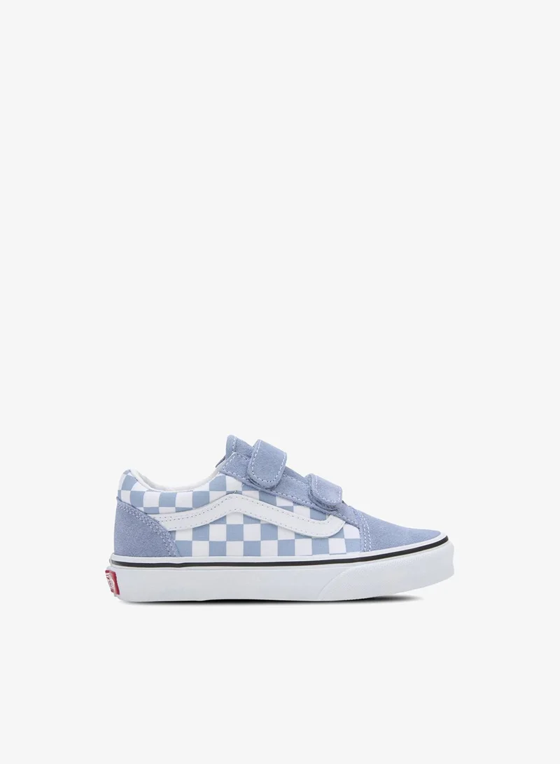 VANS Kids' Old Skool V Checkerboard Shoes