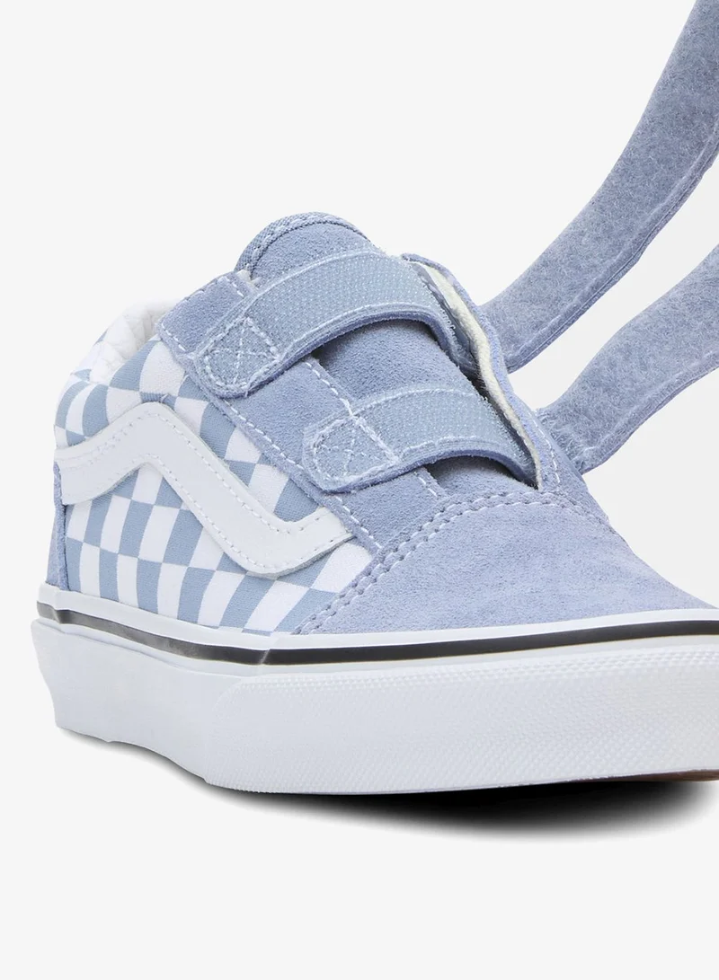 VANS Kids' Old Skool V Checkerboard Shoes