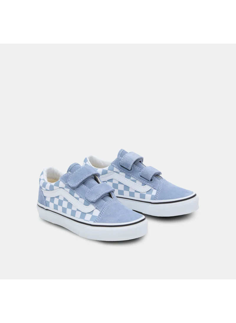 VANS Kids' Old Skool V Checkerboard Shoes