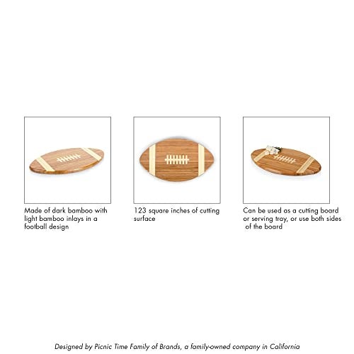PICNIC TIME NCAA Colorado State Rams Touchdown! Bamboo Cutting Board - Image 5