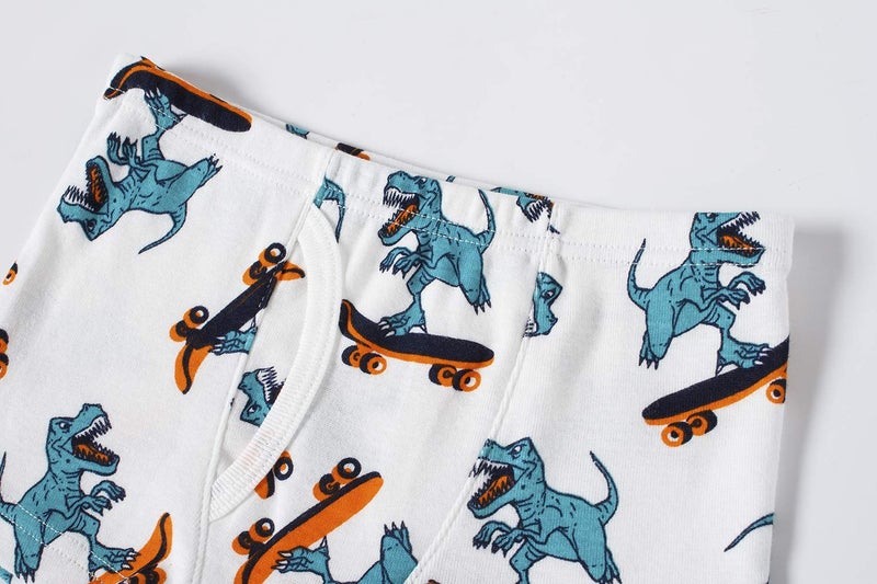 Winging Day Boys' Pure Cotton 6-Pack Boxer Brief Underwear Size 5T - Image 4