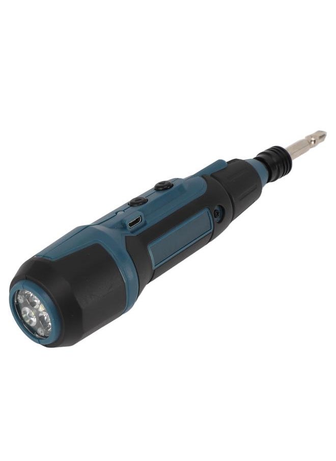 Thoraya - 3.6V Electric Screwdriver with Flashlight Lithium Battery Powered Portable Rotary Screwdriver and Bit Set - Image 1