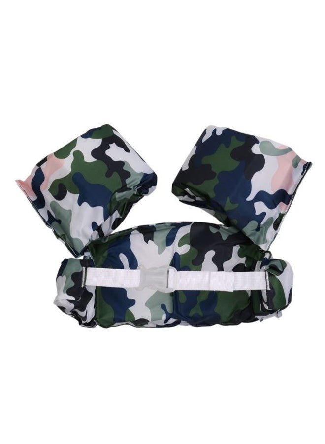 NIBEMINENT Camouflage Print Toddler Swimming Life Jacket - Image 2