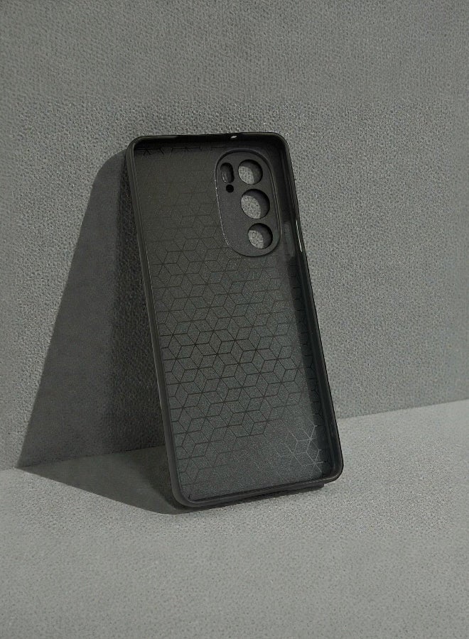 Tolwak Motorola Edge 30 Pro Protective Case Cover Leather Pattern - Image 3