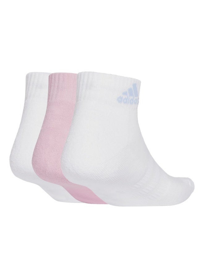 Adidas cushioned sportswear 3 pair pack unisex ankle socks - Image 2