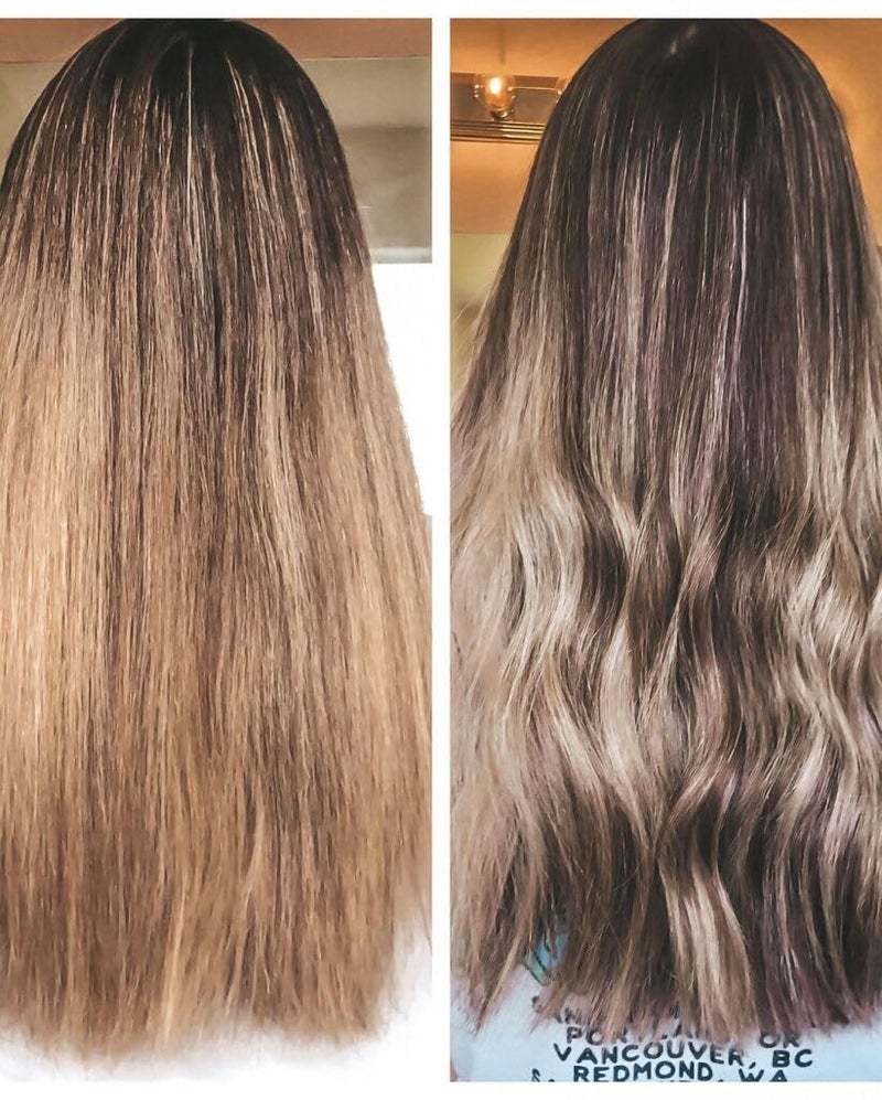 oVertone Haircare Blue Toning Conditioner - Neutralizes Brassiness for Blonde to Light Brown Hair - Deeply Hydrating Formula with Shea Butter & Coconut Oil - Vegan, Cruelty-Free, Paraben-Free - 8 oz - Image 3