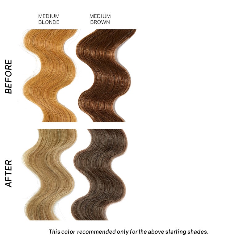oVertone Haircare Blue Toning Conditioner - Neutralizes Brassiness for Blonde to Light Brown Hair - Deeply Hydrating Formula with Shea Butter & Coconut Oil - Vegan, Cruelty-Free, Paraben-Free - 8 oz - Image 4