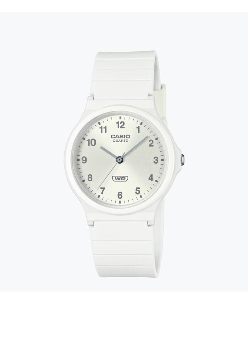 CASIO Analog Resin Band Round Shape Wrist Watch MQ-24B-7BDF - Image 1