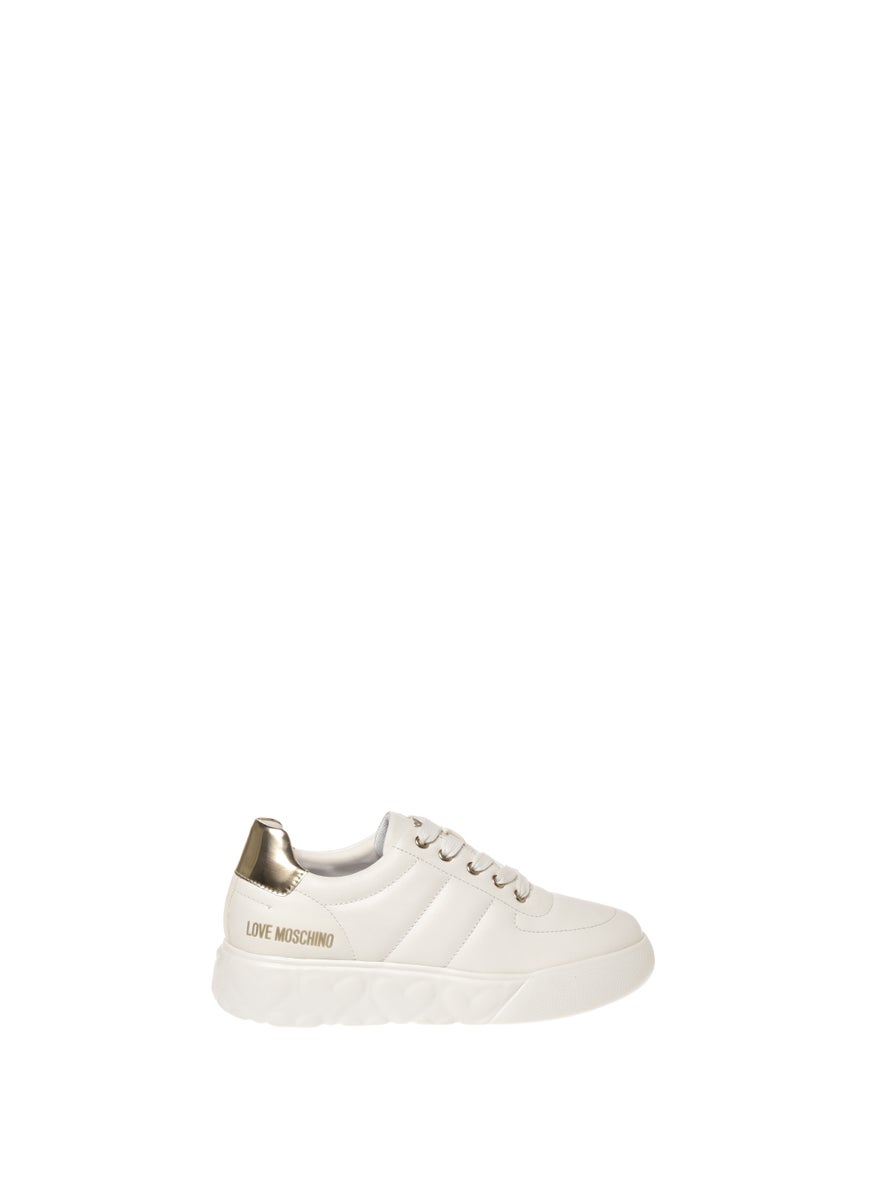 Love Moschino Lace Up Low Top Sneakers  - Image 1