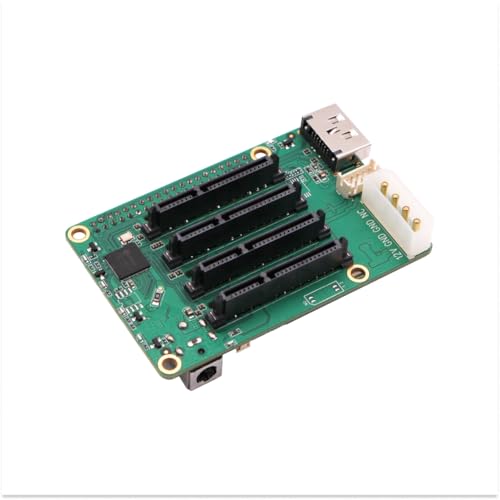 Radxa Penta SATA HAT, Up to 5X SATA disks HAT for Raspberry Pi 5 and Rock Pi SBCs, Mini NAS Server, Single Board Computer - Image 4