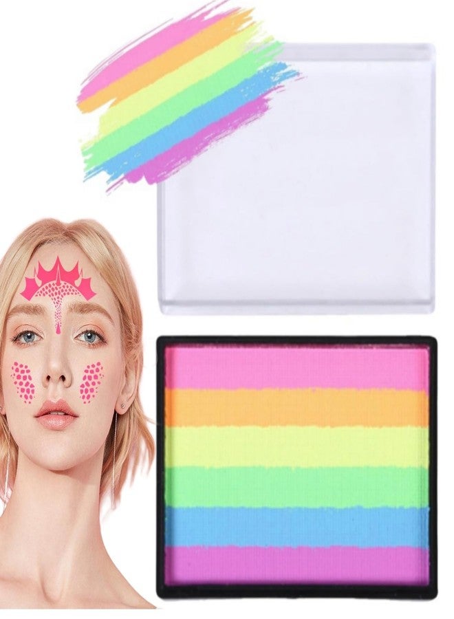 سكويشي قطعتان من طلاء الوجه، طلاء وجه للمكياج، طلاء وجه لحفلات أعياد الميلاد، مكياج أزياء المهرجانات، تحويل شخصية تنكرية - Image 3