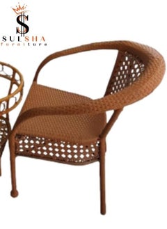SULSHA Modern Rattan Garden Chair Set High Quality Outdoor 1+2 Set  - Image 2