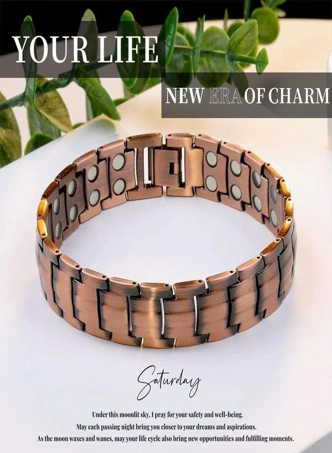 piercing 3PCS Copper Kada for Man, Copper Bracelet For Man, Copper Bracelet, Bangle For Men - Classic Handcrafted Adjustable Cuff with Polished Finish, Rustic Mens Jewelry Gift Idea - Image 3