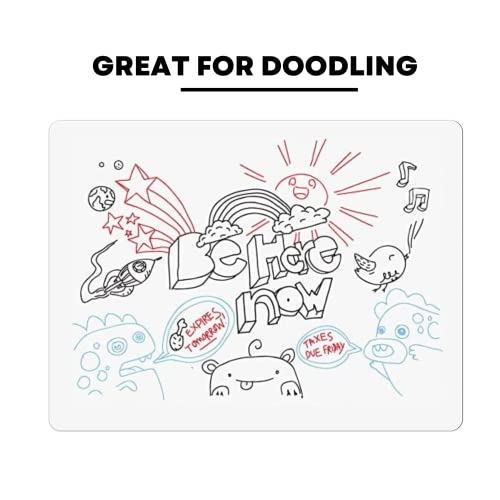 Royalkart Magnetic Fridgeboard Plain White Board Planner Sheet (43 X 33) CM. Includes 3 Markers & 1 Duster. Daily Responsibility Planner, Reminders, to-Do List, Notes & More for Kids & Adults. - Image 5