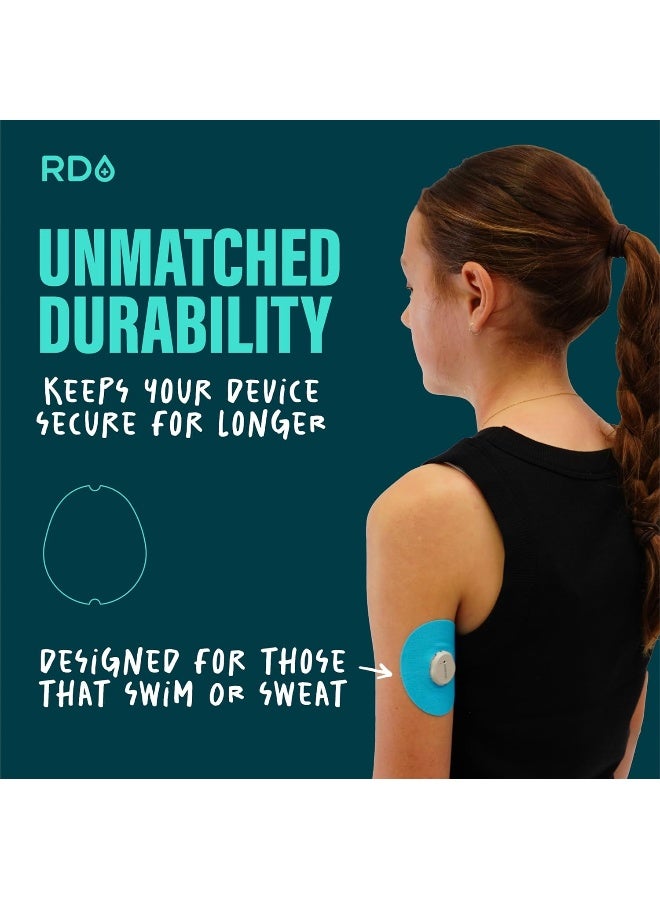 RockaDex Adhesive Patches - Compatible For Freestyle Libre Sensor, Custom-Designed Freestyle Libre Patches, Diabetic Supplies Mix 10 Pack Cacti - Image 2