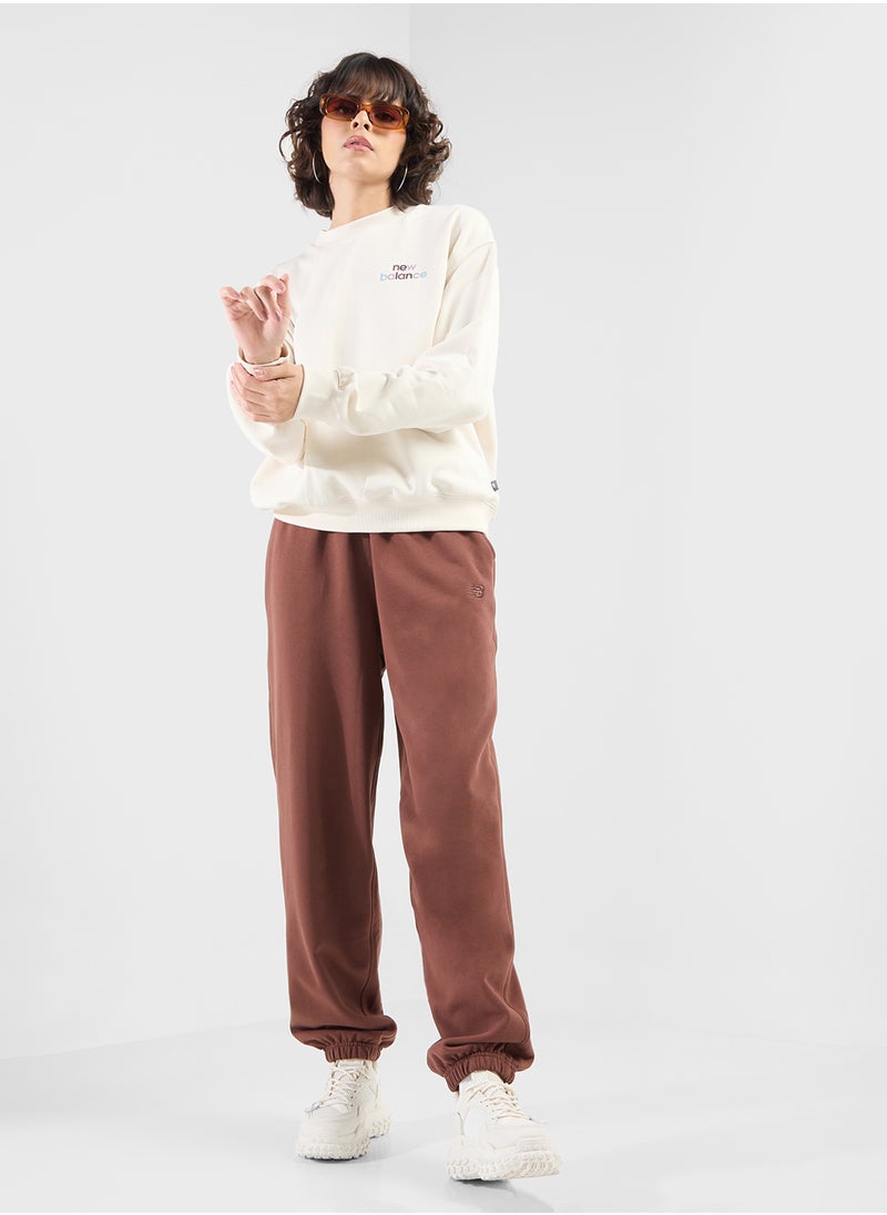 New Balance - French Terry Oversized Logo Sweatshirt - Image 1