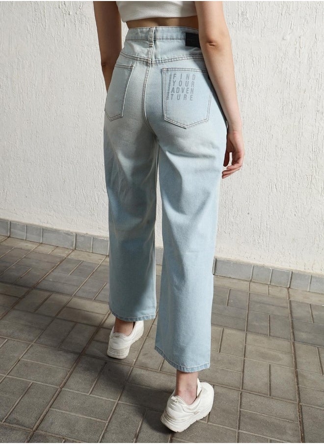 Hubberholme Indigo Jeans For Women  - Image 2