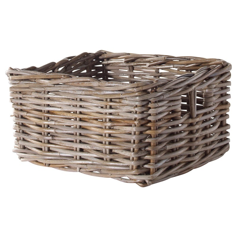 بيتِّيك سلة روطان، رمادي، 25x29x15 سم - Image 1