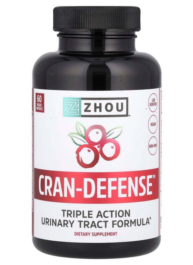 Zhou Nutrition Cran-Defense™ 60 Veggie Capsules 