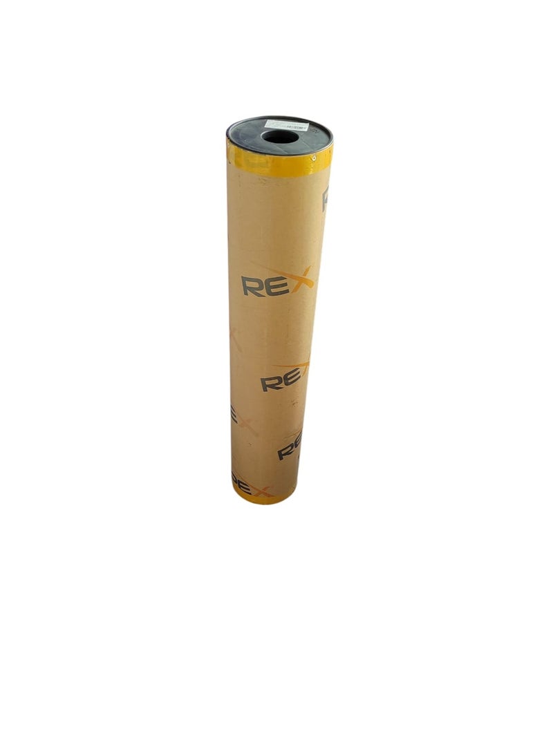 REX White matte sticker roll for drawing and printing, adhesive, 50 meters * 91 cm - Image 4
