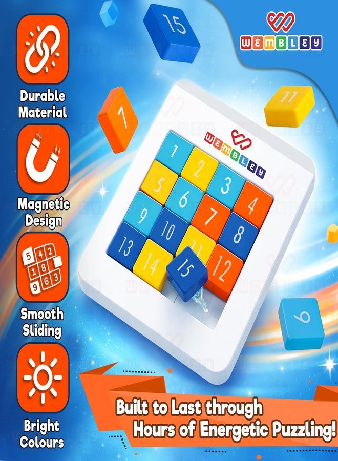 Wembley Number Brain Puzzle Game for Kids | Educational Toy for Boys & Girls Ages 5-14 Years | Improves Focus & Problem Solving - Image 3