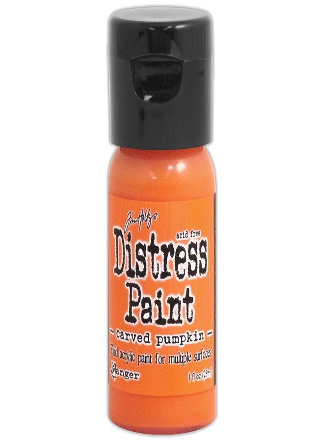 Ranger TDF50629 Distress Paint Flip Cap, 1 oz, Carved Pumpkin - Image 1