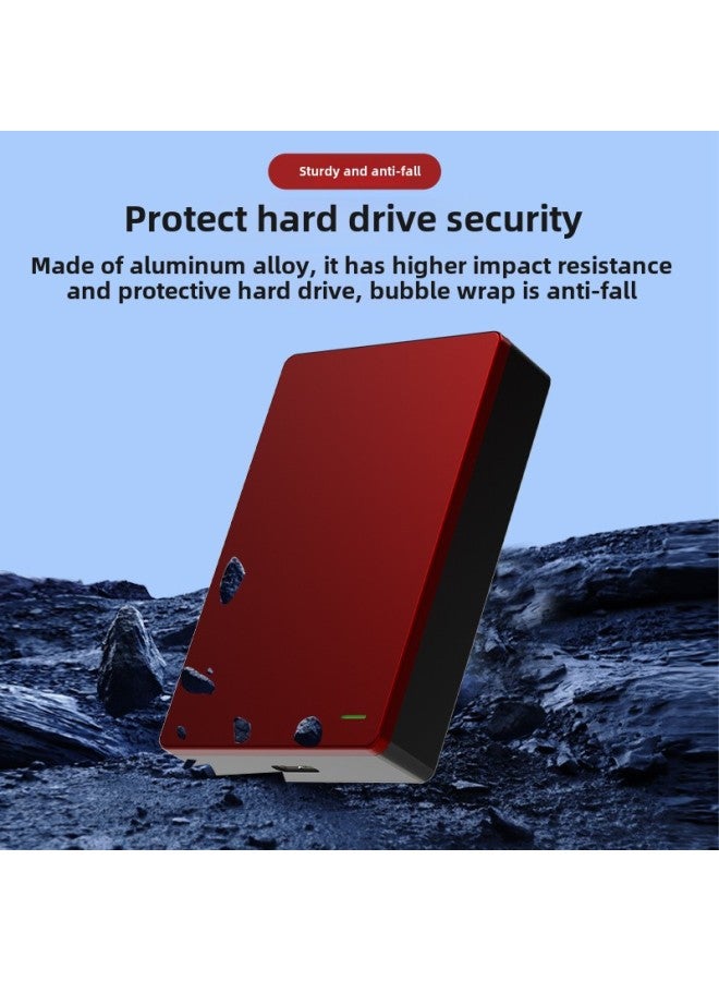 2.5 Inch Aluminum Alloy Mobile Hard Disk Box Computer SSD Mechanical Solid State SATA External Dual Disk Single Disk USB3.0-Color:Plastic Hard Drive Box With Upper Cover Hardware And Lower Cover (su - Image 3