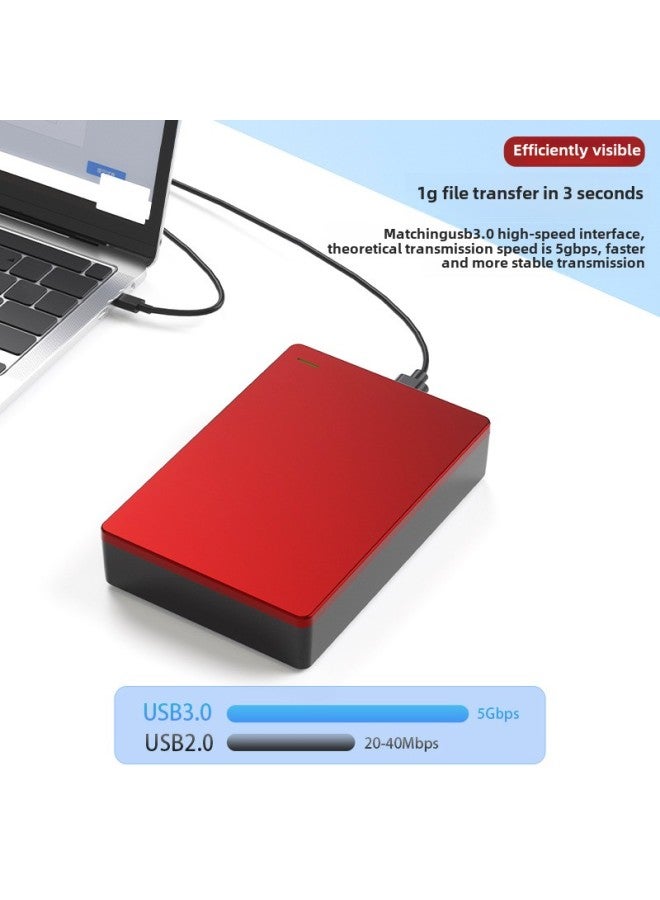 2.5 Inch Aluminum Alloy Mobile Hard Disk Box Computer SSD Mechanical Solid State SATA External Dual Disk Single Disk USB3.0-Color:Plastic Hard Drive Box With Upper Cover Hardware And Lower Cover (su - Image 2