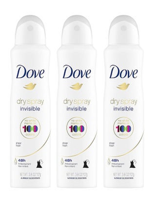 Dove Dry Spray Antiperspirant - Invisible - Sheer Fresh - Net Wt. 3.8 OZ (107 g) Per Can - Pack of 3 Cans - pzsku/Z8D9A860CABF5C6C5A3CAZ/45/_/1734508107/c193b2b0-68c0-415d-b169-6885a732d742