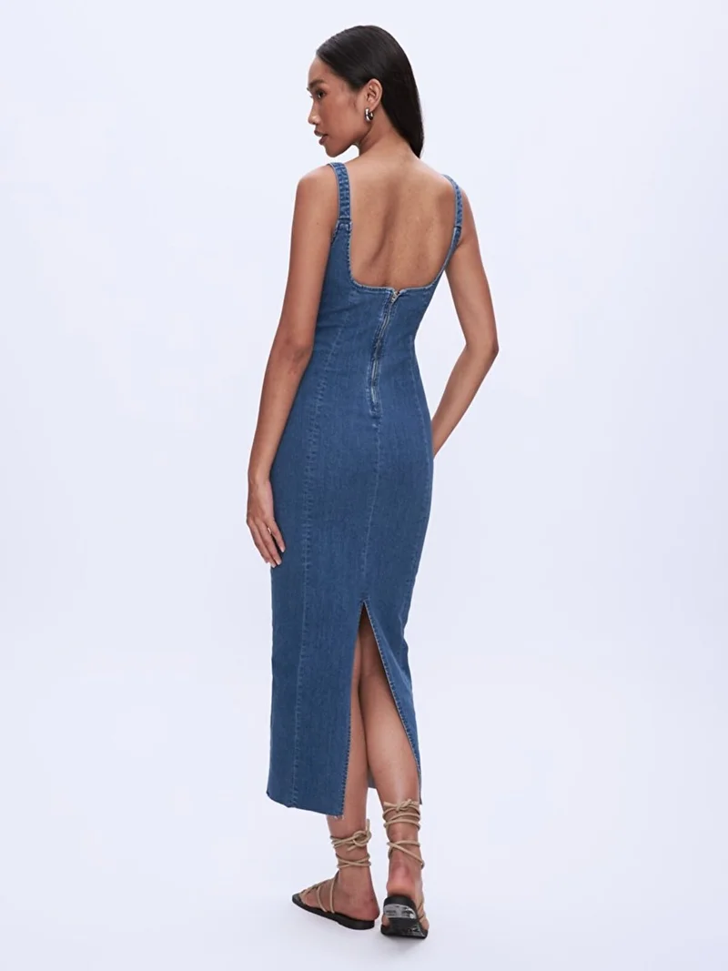 LTB Denim Midi Dress