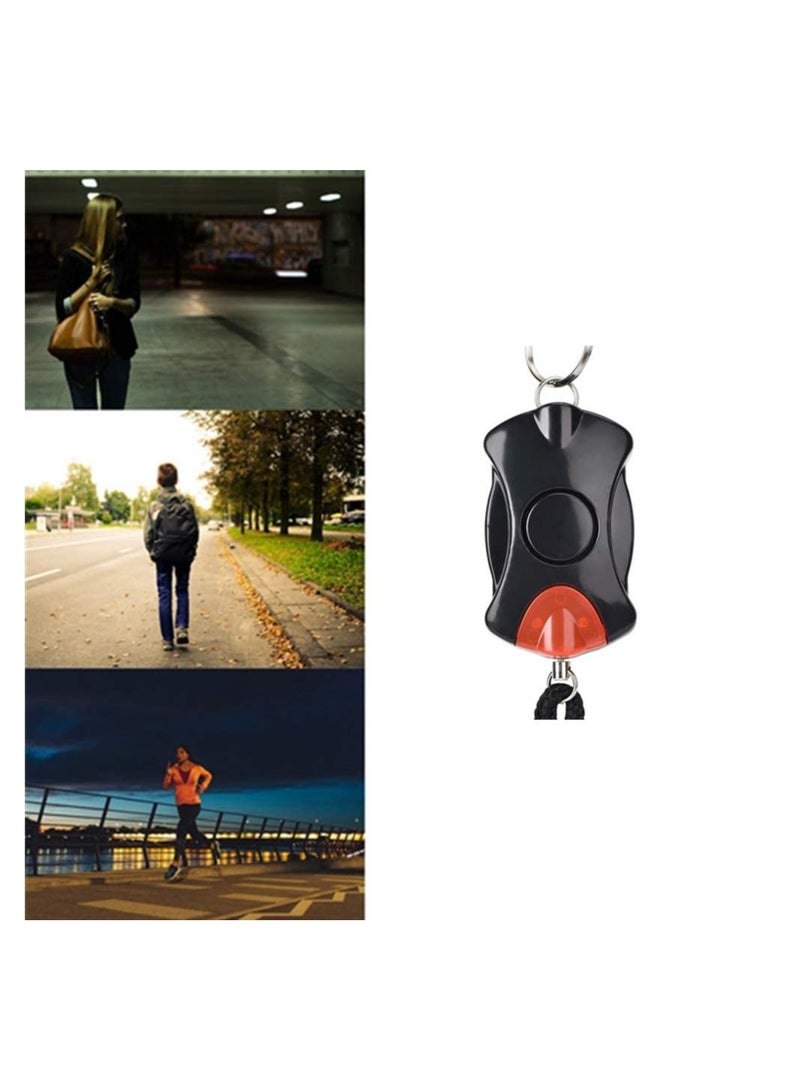 Mini Alarm Keychain, Safety Siren Personal Keychain Alarm for Women Protection, Self Defense Safe Sound Alert with Flashlight - Image 5