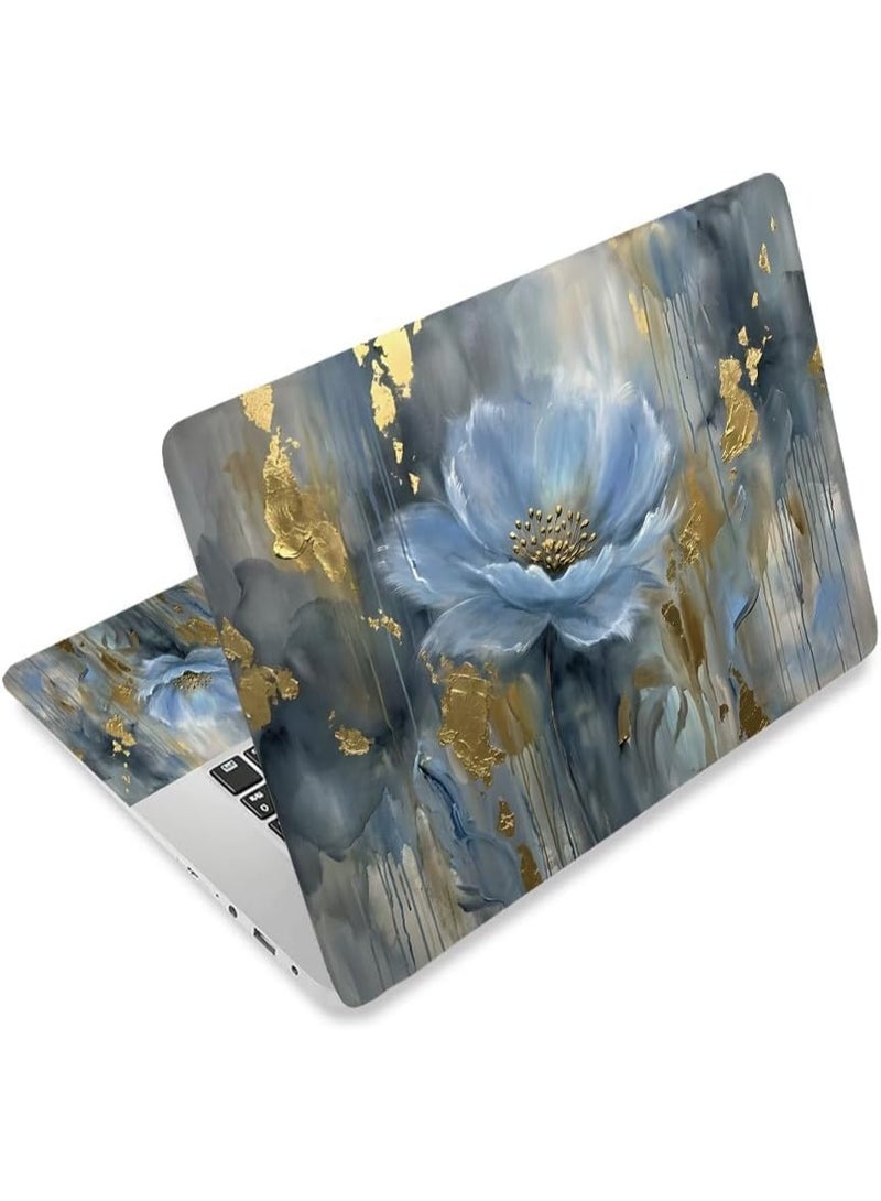 ARS Laptop Skin Sticker Decal for 12"–15.6" Laptops, Waterproof Vinyl Cover Protector for Notebook PC, Removable Decorative Laptop Sticker with Free 2 Wrist Pads, Universal Fit for MacBook, HP, Dell, Lenovo - Image 1
